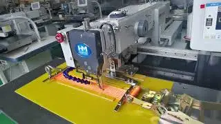 Heavy duty high speed automatic Ratchet belts sewing machine to Russia