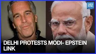 Protests Erupt in New Delhi Over Modi&rsquo;s Name in Epstein Files | Dawn News English