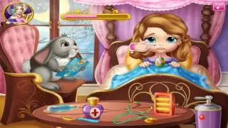 [Let's Play Baby Games] Disney Princess Sofia the First Game - Sofia the First Flu Doctor