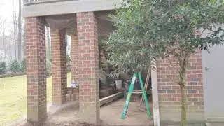 Deck Storage. Beam reinforcement & pier removal.