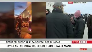 📢  TIERRA DEL FUEGO: PLANTAS PARADAS DESDE HACE UNA SEMANA