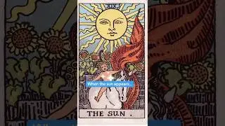 The Sun No.19 #tarot #tarotlesson #tarotteacher #majorarcana #fyp #foryoupage #tarotreading