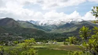 Lime Canyon Spring Time-Lapse In Midway, UT