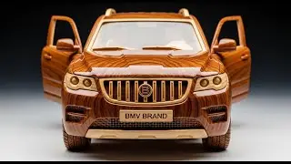 Turn ideas into handmade BMW supercars &ndash; step by step DIY wood carving