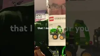 LEGO : John Deere Wheeled Harvester! # #muskoka #love