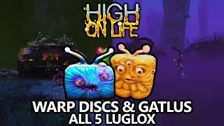 High on Life - All 5 Warp Disc & Gatlus Luglox Locations Guide (Chests/Crates)