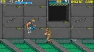 P.O.W. Prisoners of War arcade 2nd level gameplay