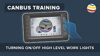 Turning On/Off High Level Work Lights - CANbus Training - Stock Sweepers
