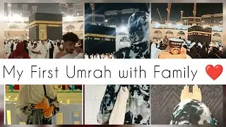 First Umrah with Family ❤️ @lifewithtehreem