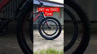 29T vs 700C tyre What&rsquo;s the difference #shorts #cycle #tyres