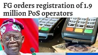 TINUBU GIVE POS OPERATORS 2 MONTH DEADLINE 2 PAY TAX, NIGERIA IS ON FIRE 🔥