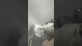 Vapor Blasting Motorcycle Piston
