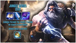 Jungle Series Zeus || Zapping Through The Jungle With Trips & Quad Kills