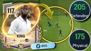 112 Card Ledley King Is Better Than Saliba And Stam ❓❔ | Ledley King Review Fc mobile 
