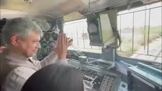Today The successful trial of KAVACH - an Indigenously Designed Automatic Train Protection Happened.
