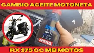 C&Oacute;MO CAMBIAR ACEITE DE MOTONETA | RX 175 CC | MB MOTOS | TUTORIALES | MASSIOSARE | F&Aacute;CIL Y R&Aacute;PIDO