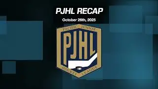PJHL Recap - October 26th, 2025