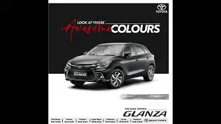 Awesome colours | Toyota Glanza
