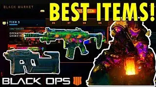 Here are all the BEST ITEMS in the Operation Grand Heist Contraband stream (Black Ops 4)