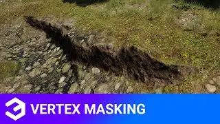USurfaceMesh - Vertex Color Masking