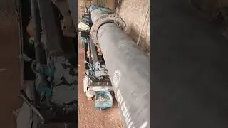 #DI Pipes thread cutting on lathe machine mechanical engineering