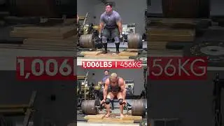 1,000LB Deadlift Bodybuilder VS Strongman