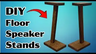 DIY Floor-standing Speaker Stands
