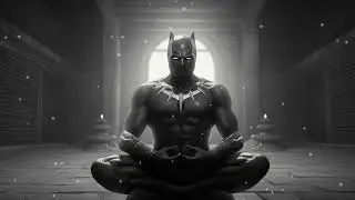 Meditation with Black Panther🔶Powerful Ambient Healing Music🔶Deep Cinematic Ambience & Healing