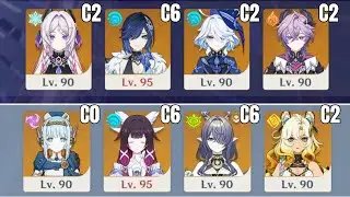 Columbina & Yelan Spiral Abyss Luna IV/6.3