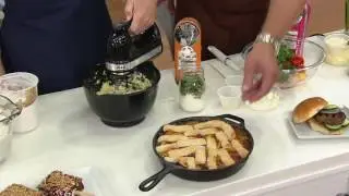 KitchenAid 9-speed Digital Hand Mixer w/ Wire Whisk & Blender Rod on QVC