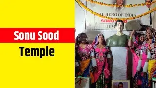 Sonu Sood Temple ? 😱 #shorts