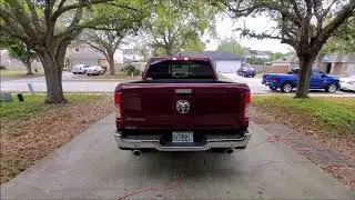 2020 Ram Stock Exhaust to Straight Pipe