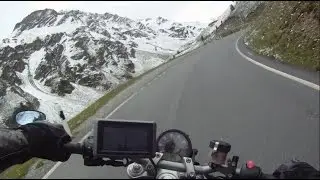 MT01 - Umbrail High Mountain Pass Into The Snow