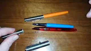 Parker Jotter Fountain Pen Review: An excellent EDC/starter fountain pen!