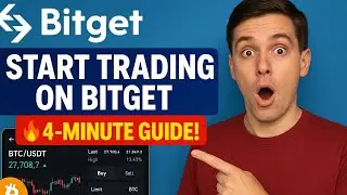 How to Start Crypto Spot Trading on Bitget | Beginner&rsquo;s 4-Minute Guide!