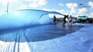 Tarp surfing