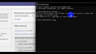 How to install php on window 100% working