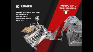 Precision and delicacy for fragile products: Comek&rsquo;s solution for biscuit weighing 🍪✅