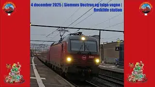 4 декабря 2025 г. | Вагоны Siemens Vectron и Talgo | Станция Роскилле
