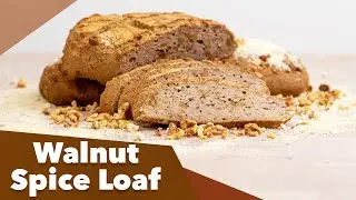 Keto Walnut Spice Loaf Recipe