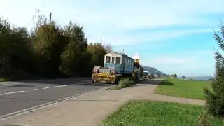 Birsigtalbahn: Wagen 52 zwischen Aesch und Ettingen