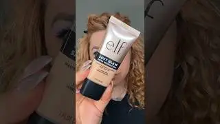 Elf Soft Glam Foundation. Is it oily skin approved!? #elf #foundation #makeupreview #viral #trending