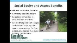 Parks and Recreation Master Planning