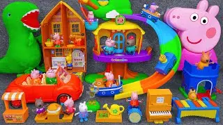 100 Minutes of Satisfying ASMR Unboxing 🌳 Adorable Rainbow Peppa Pig Treehouse Playset