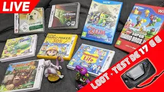 LIVE : LOOT + ON TEST 17 GAME GEAR 🤩