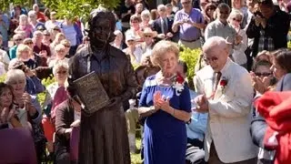 JERRIE MOCK STATUE DEDICATION at THE WORKS