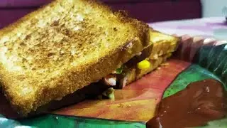 Corn Bread Sandwich 🥪 | Beginnerskitchen | Silk&Pepper | RecipeNo. 2 | #food #cooking #easyrecipe 