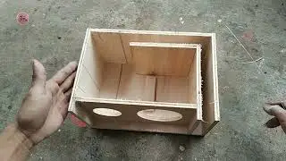 CARA SEDERHANA MEMBUAT BOX MINI SCOOP 4 INCH SINGLE PLUS TWEETER
