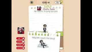 Brain test 5 level 45 Full Guide Walkthrough Solution