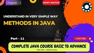 Methods in java | Ch-1 P-11 | Complete Java Course in hindi